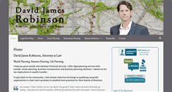 Desktop Screenshot of davidjamesrobinson.com